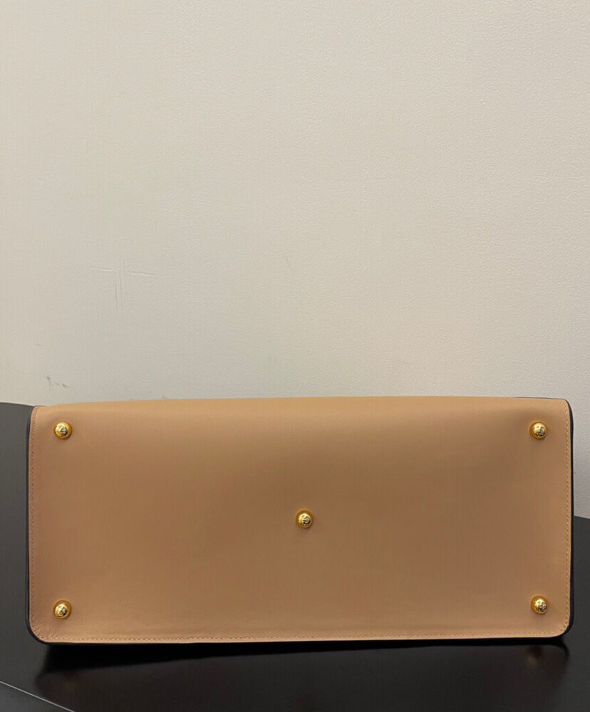 Fendi Way Large Shoulder Bag 8BH391 Apricot